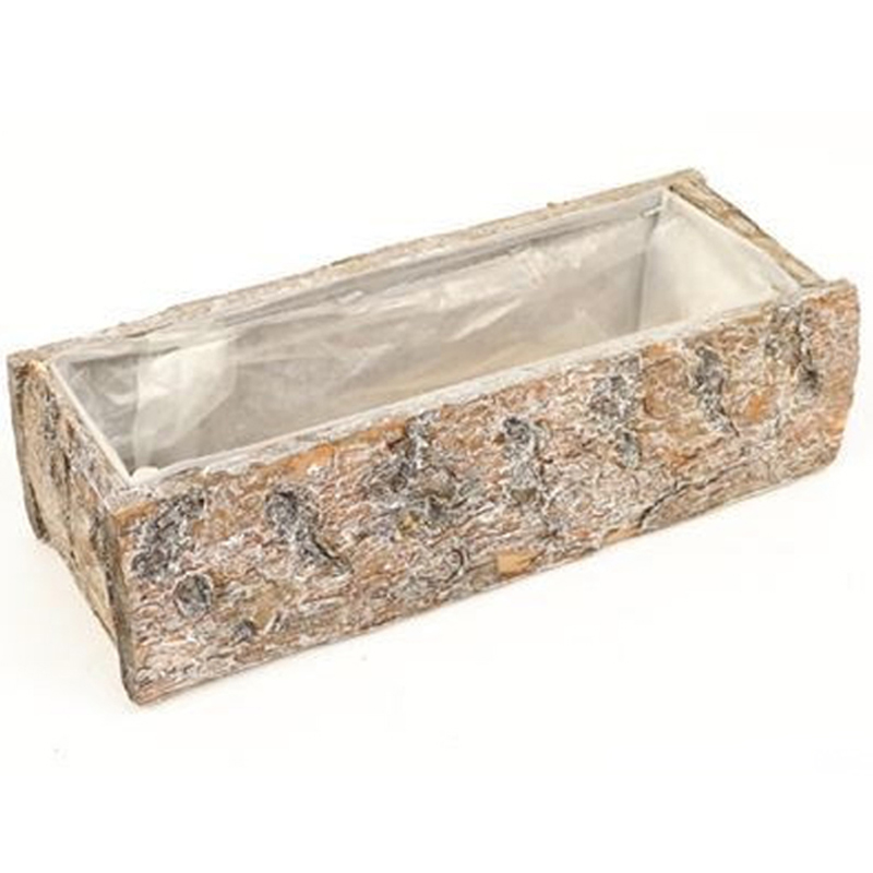 Base C/Casca Madeira 30x12x9cm (Un)